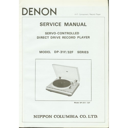 Denon Dp 45f Turntable Manual